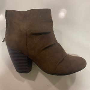 Sugar suede booties
